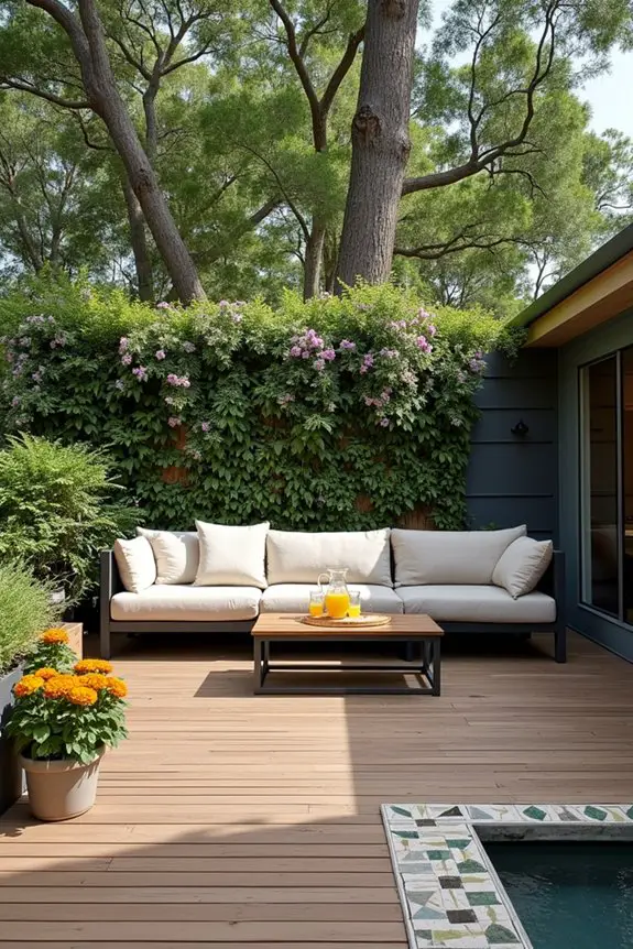 color palette for decking