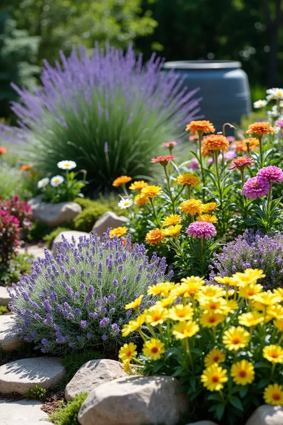 colorful rockery garden tips
