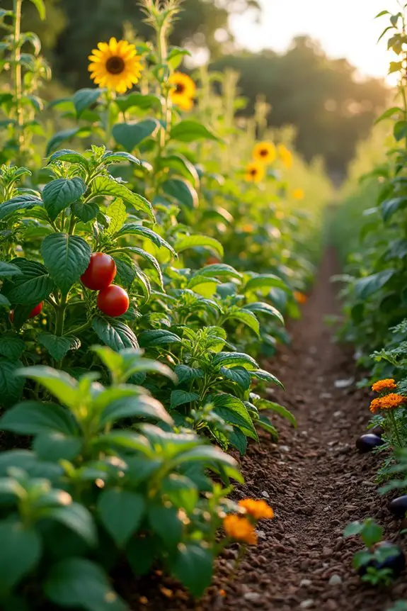 companion planting enhances productivity