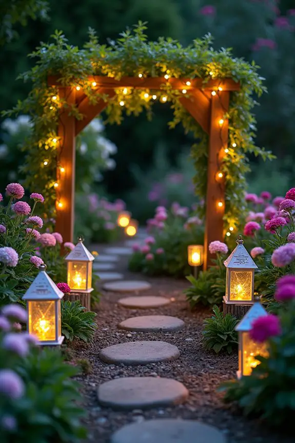 cozy garden lighting concepts
