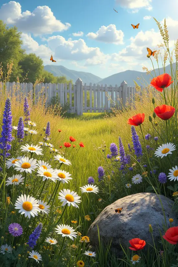 create colorful wildlife habitat