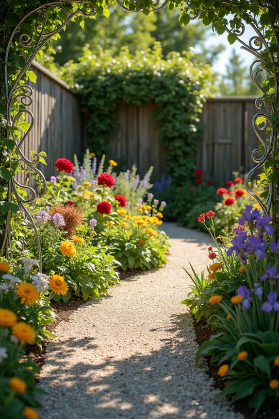 creative garden border ideas
