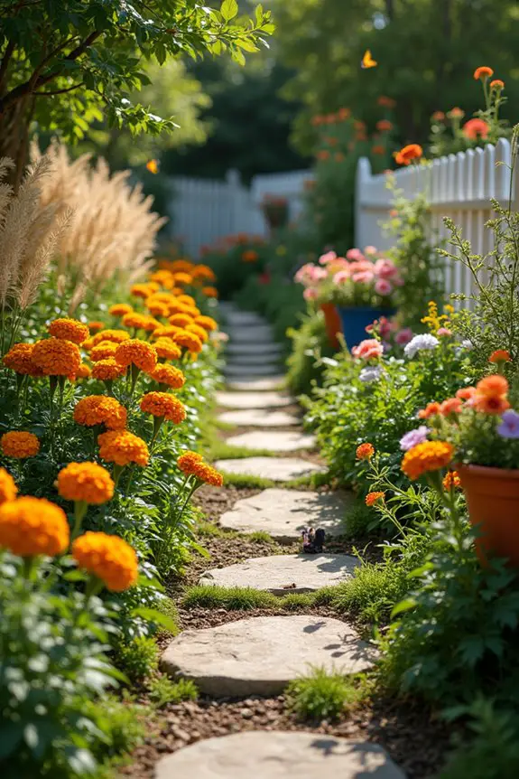 creative garden border ideas