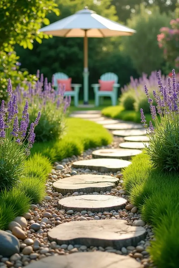 creative garden pathway designs