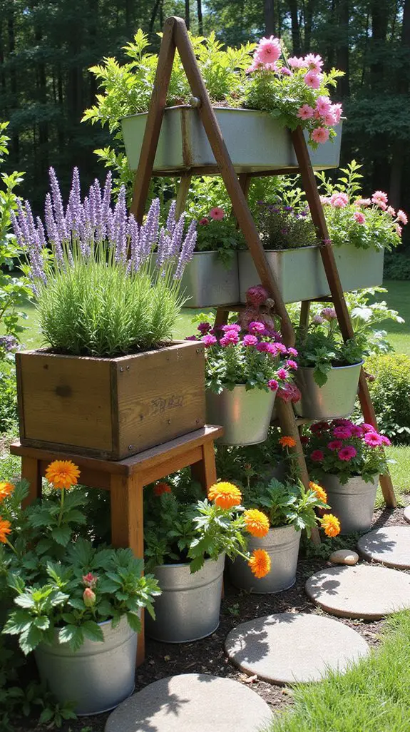 creative garden planter ideas