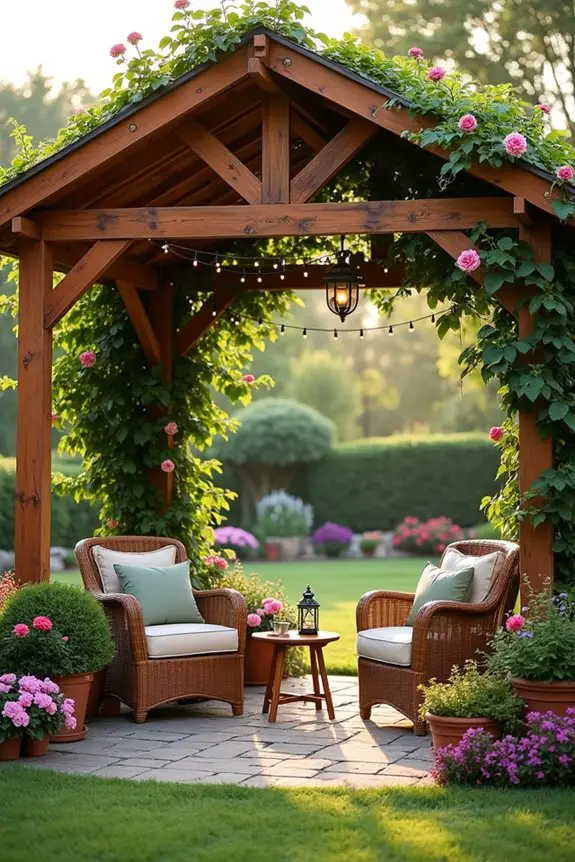 creative outdoor pergola designs