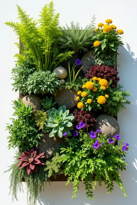creative vertical garden design