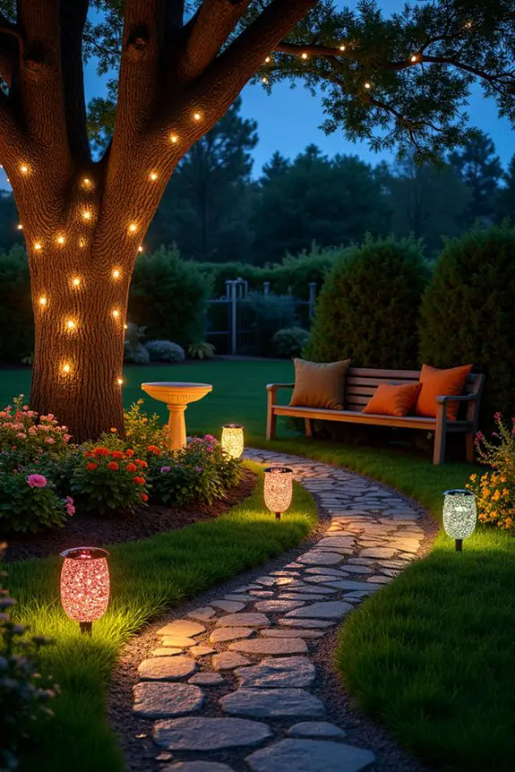 customizable garden pathway lighting
