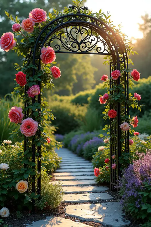 customizable iron trellis beauty