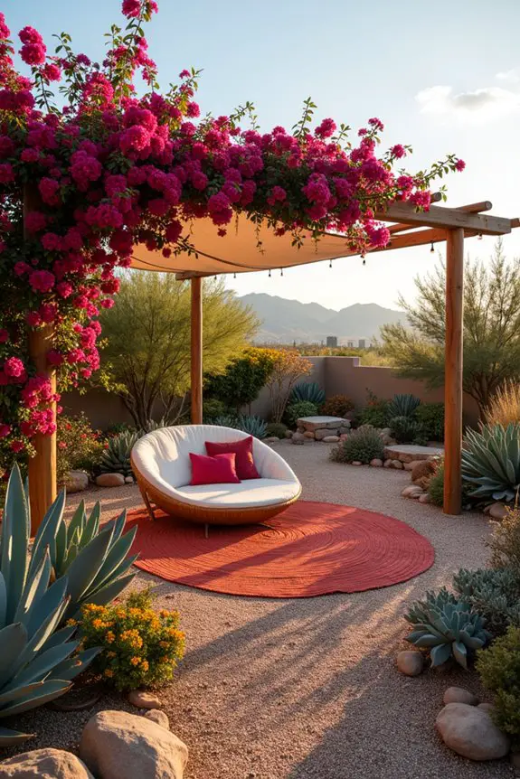desert oasis garden retreat