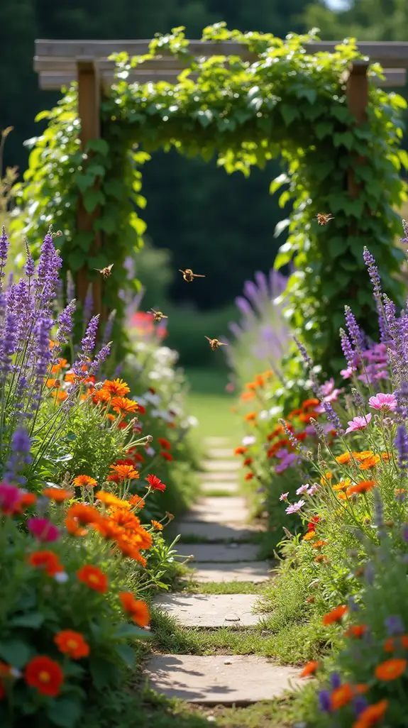 edible flowers and herbs