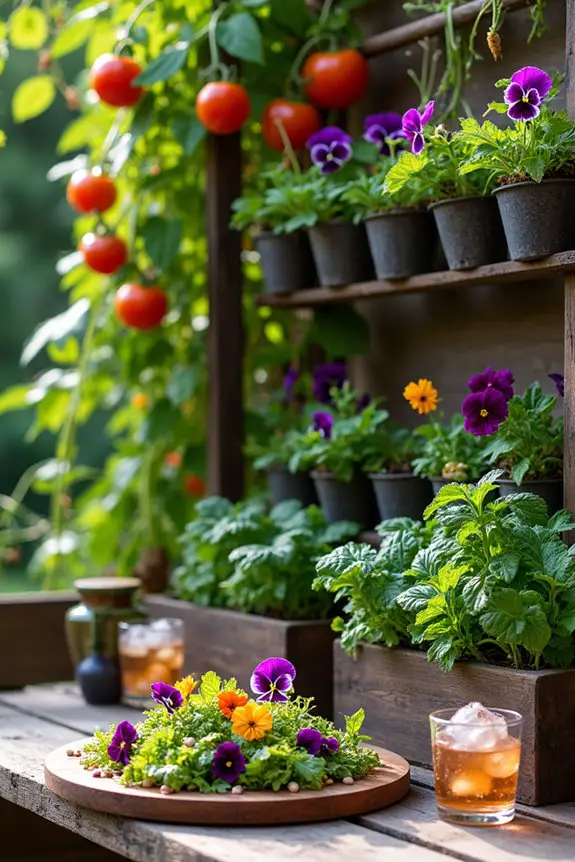 edible flowers enhance cooking