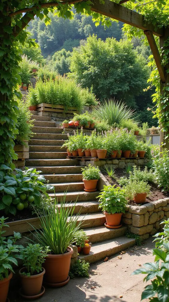 edible garden design efficiency