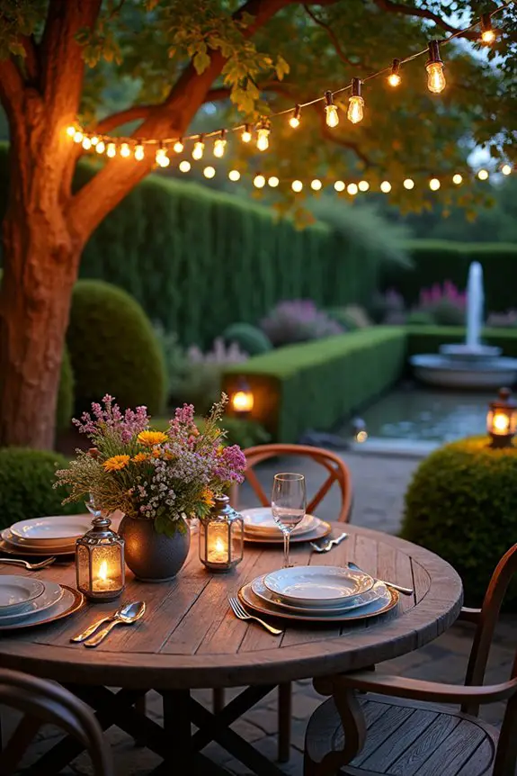enchanting outdoor lighting ideas