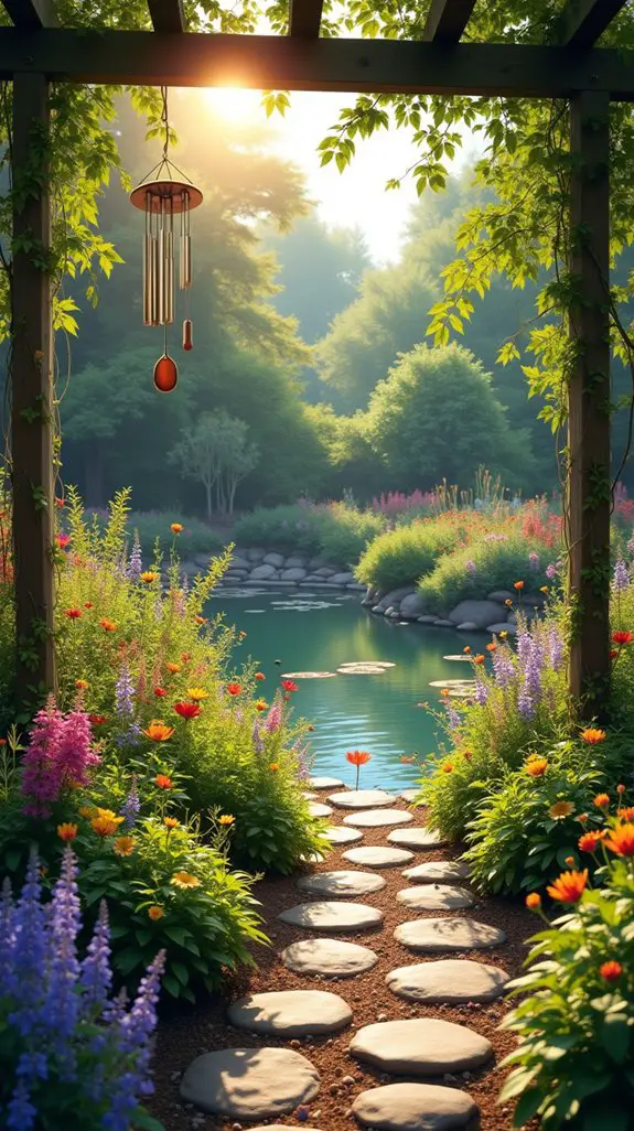 engaging sensory outdoor experience