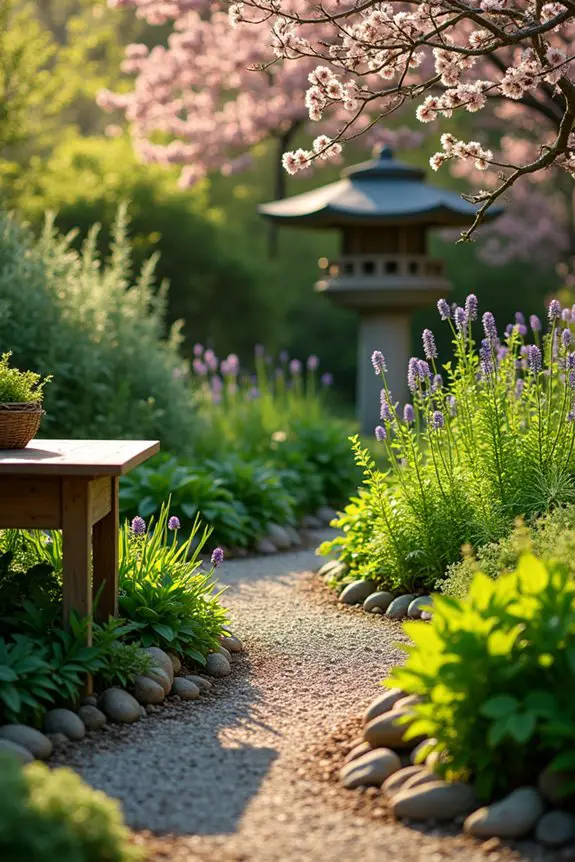 fragrant herbs enhance tranquility