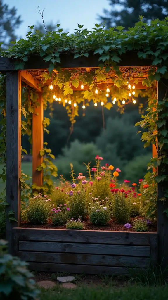 garden beds aesthetic enhancement