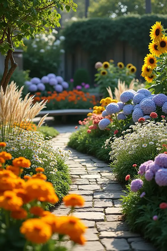 garden design and arrangement