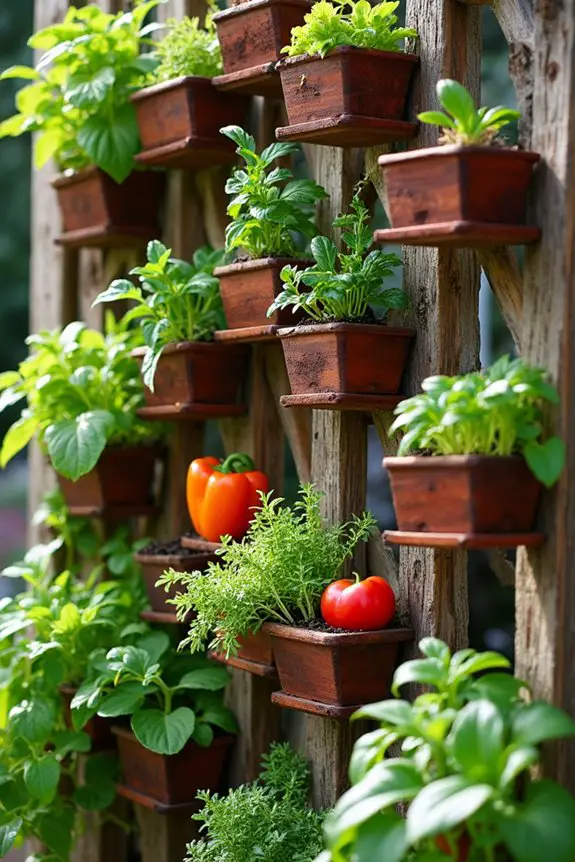 geometric vegetable garden design