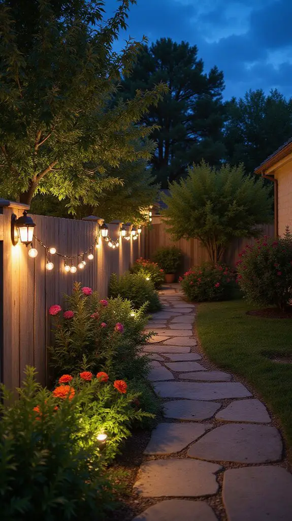 illuminated garden safety enhancements