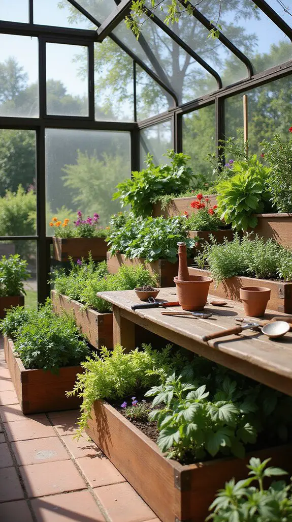 innovative terraced kitchen garden