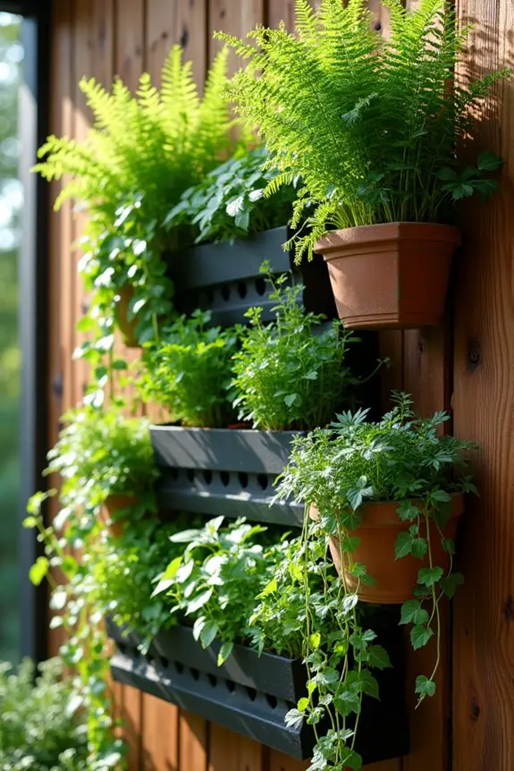 layered plant arrangement joy