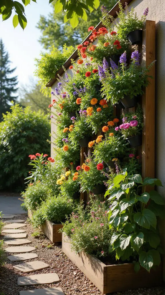 maximizing space with vertical gardens