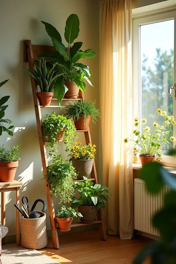 maximizing vertical indoor gardens