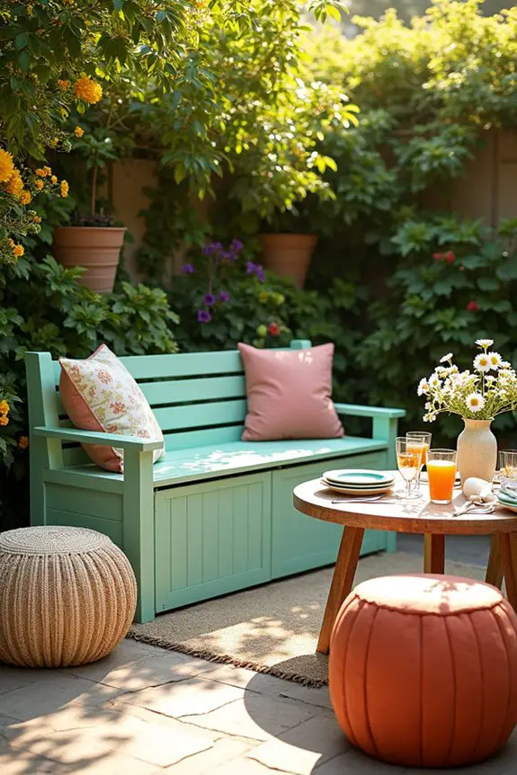 multi functional outdoor seating solutions