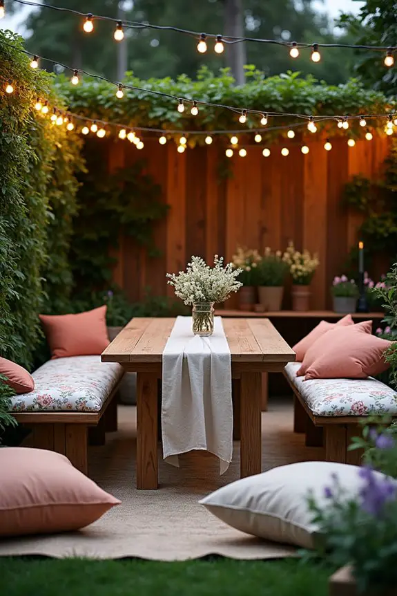 natural wood garden furniture
