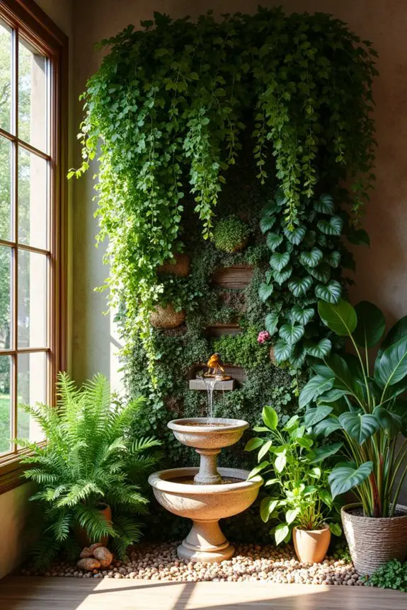 nature inspired indoor sanctuary