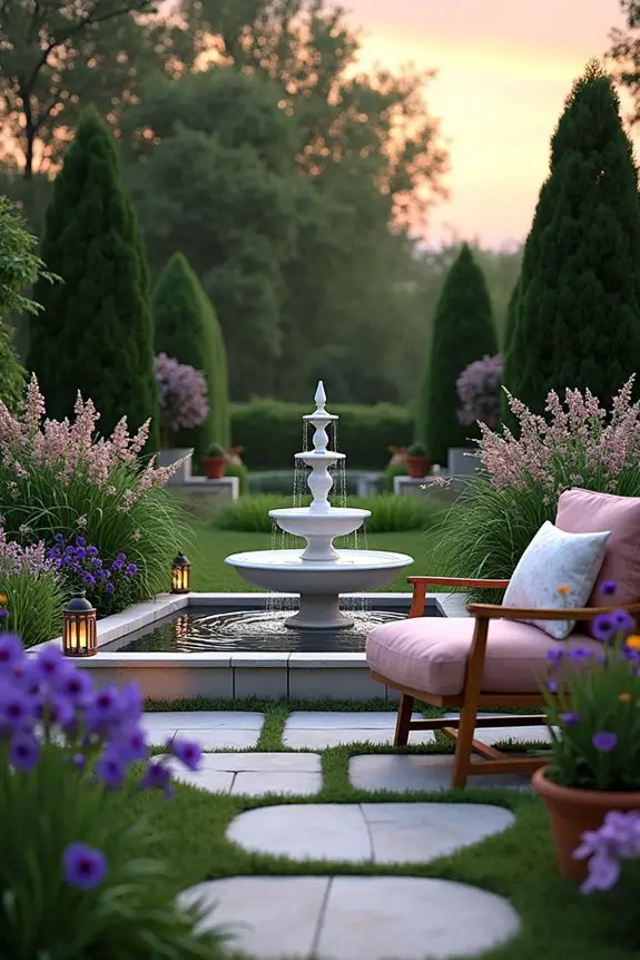 optimal water feature placement