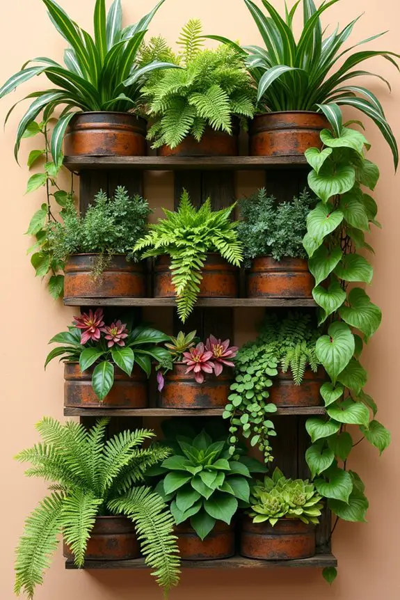 plant arrangement for beauty