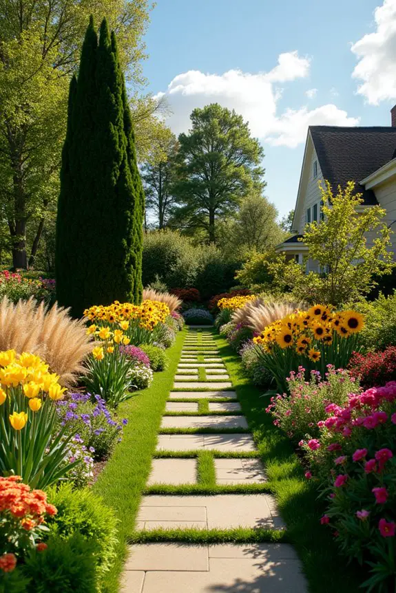 seasonal blooms bring beauty