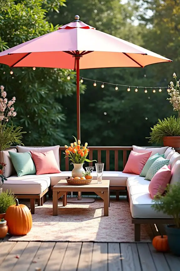 seasonal deck design ideas