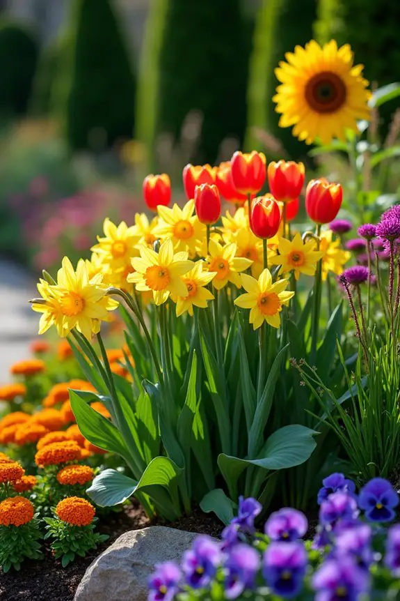 seasonal flower bed strategies