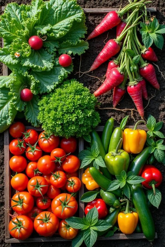 seasonal vegetable garden rotation