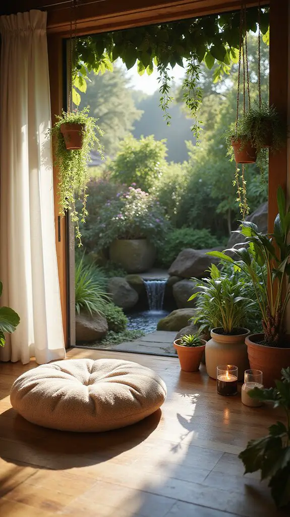 serene relaxation garden sanctuary