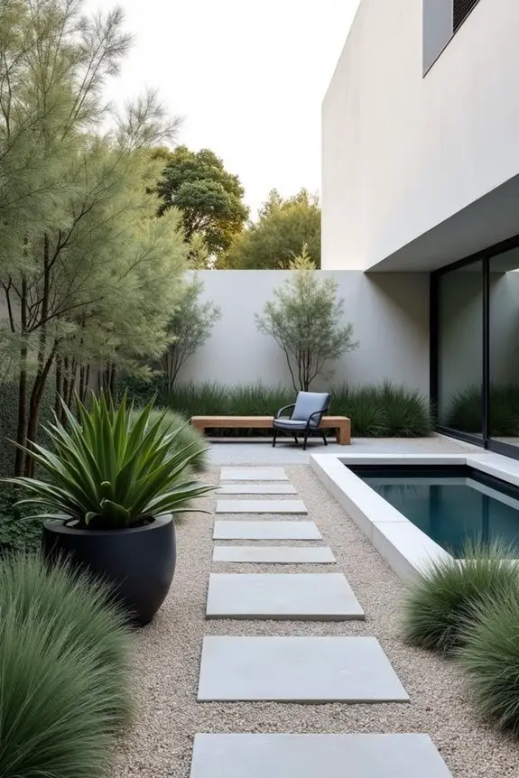 simplicity in garden design