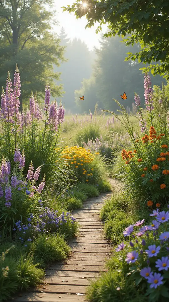 spontaneous garden natural beauty