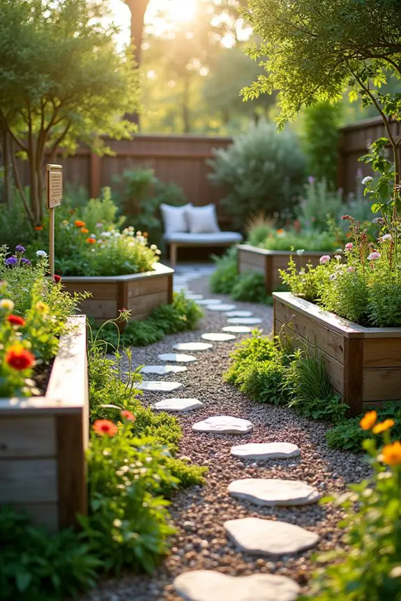 sustainable garden design elements