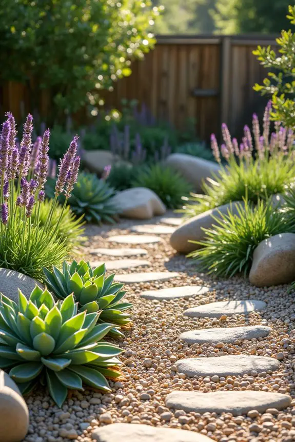 sustainable gravel garden design