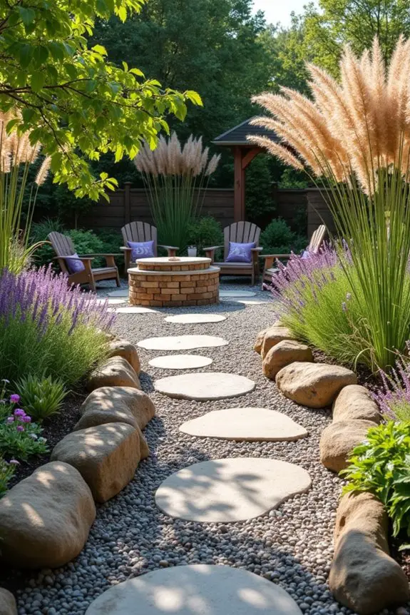 sustainable rockery garden materials