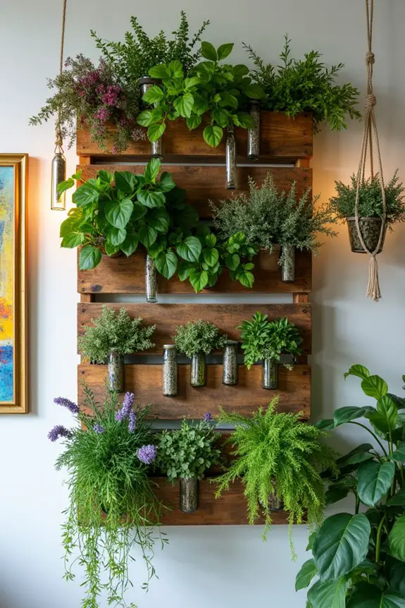 sustainable vertical garden aesthetics
