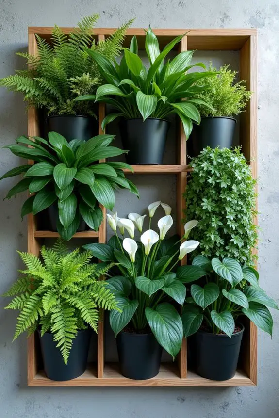 symmetrical plant arrangement techniques