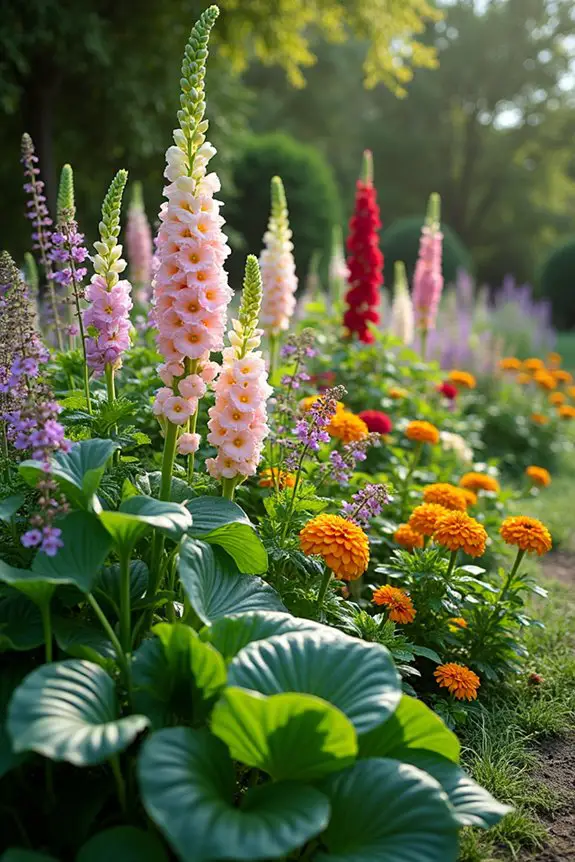 textured garden plant combinations