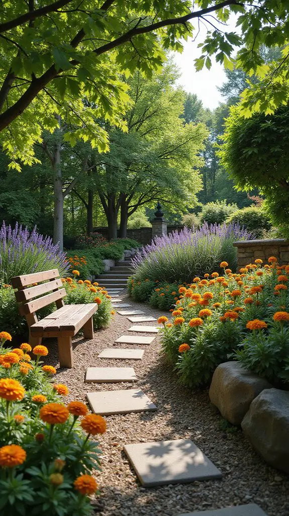 thoughtful garden pathway design