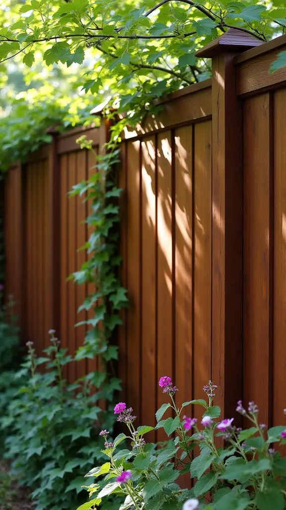 timber panels for privacy