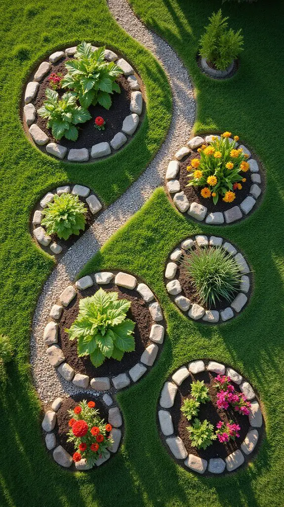 transformative circular garden beds