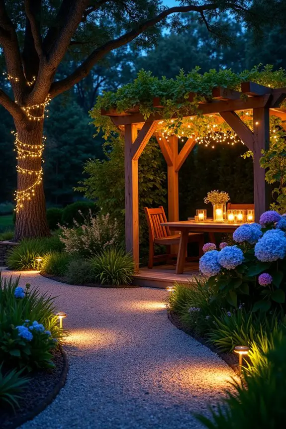 transformative garden lighting ideas